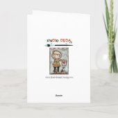 Carte d'encouragement pour la nouvelle maman (Dos)