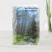 Carte d'encouragement Psalm 1 (Devant)