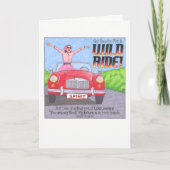 Carte d'encouragement Wild Ride (Devant)