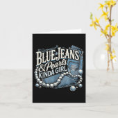 Carte Denim Fabric Bleu Jeans Perles Jeans maigre Lover (Fleur jaune)