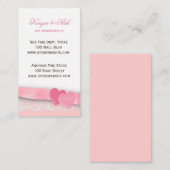 Carte d'enregistrement de la nuptiale Valentine He (Devant / Derrière)