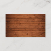 Carte d'enregistrement du Mariage de calligraphie  (Dos)