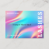 Carte d'enregistrement Holographique Aesthétique L (Devant)