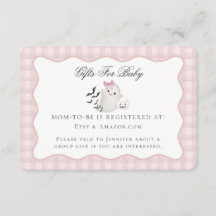 Carte d'enregistrement Pink Pastel Little Boost