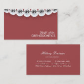 Carte dentaire d'entreprise de services de (Devant / Derrière)