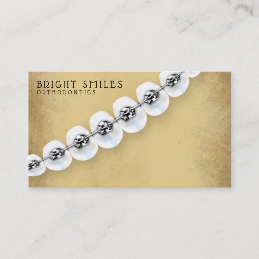 Carte dentaire d'entreprise de services de (Devant)