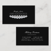 Carte dentaire d'entreprise de services de (Devant / Derrière)