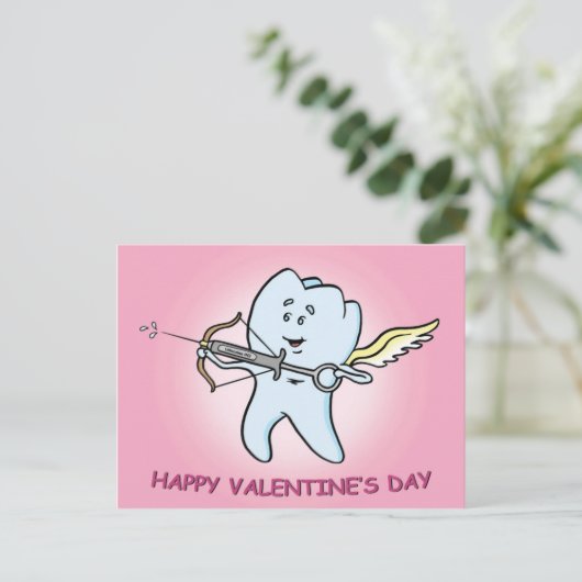 Carte Dental Saint Valentin (Debout devant)