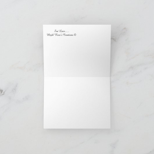 Carte Dentelle....... (Intérieur)