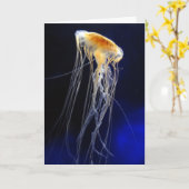 Carte - dentelle de dérive (Fleur jaune)