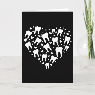 Carte Dentiste de la Saint-Valentin Hygiéniste dentaire