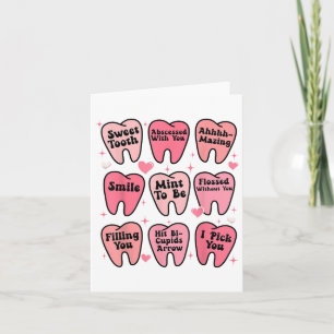 Carte Dentiste dentaire de la Saint-Valentin Dentiste De