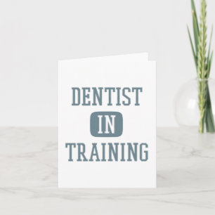 Carte Dentiste en formation Étudiant dentaire