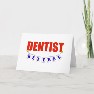 CARTE DENTISTE RETRAITÉ