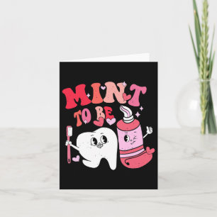 Carte Dentiste Saint-Valentin Menthe Pour Être Brosse À