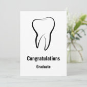 Carte Dentistesse dentaire Médicale Graphisme Dentistie (Debout devant)