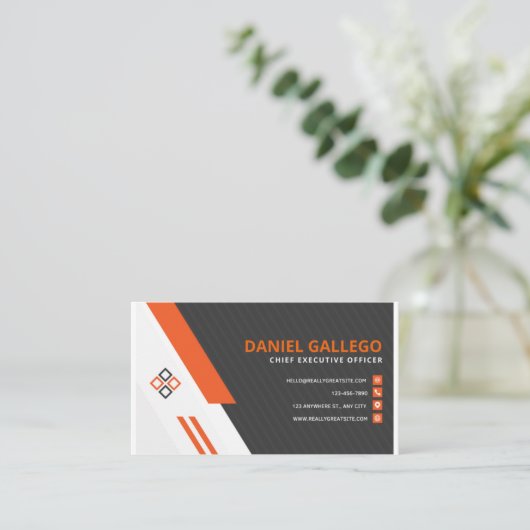 Carte d'entreprise (Debout devant)