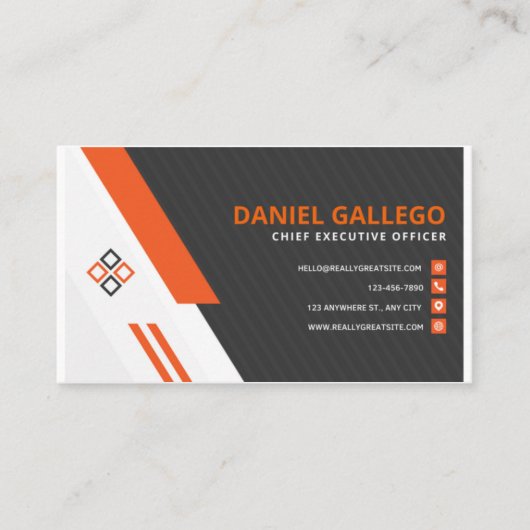 Carte d'entreprise (Devant)