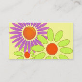 CARTE d'ENTREPRISE ARTISANALE de "CRAZY-DAZY (Dos)