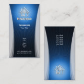 Carte d'entreprise de construction (Devant / Derrière)