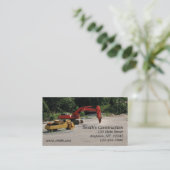 Carte d'entreprise de construction (Debout devant)