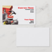 Carte d'entreprise de construction (Devant / Derrière)