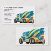 Carte d'entreprise de construction de mélangeur de (Devant / Derrière)