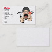 Carte d'entreprise de construction/profil (Devant / Derrière)