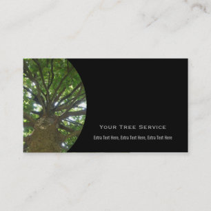 Carte d'entreprise de services d'arbre