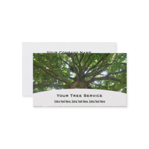 Carte d'entreprise de services d'arbre