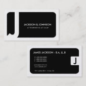 carte d'entreprise d'or de loi de 311-Sleek | (Devant / Derrière)