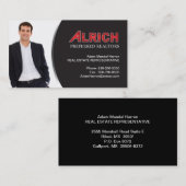 Carte d'entreprise immobilière (Devant / Derrière)