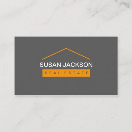 Carte d'entreprise immobilière (Devant)