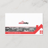 Carte d'entreprise immobilière de Keller Williams (Dos)