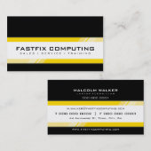 CARTE D'ENTREPRISE moderne high-tech (Devant / Derrière)