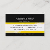 CARTE D'ENTREPRISE moderne high-tech (Dos)