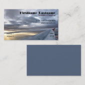 Carte d'entreprise/profil du voyageur (Devant / Derrière)