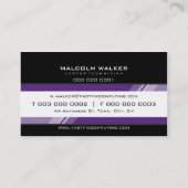 CARTE D'ENTREPRISE technologie moderne (Dos)