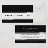 CARTE D'ENTREPRISE technologie moderne (Devant / Derrière)