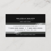 CARTE D'ENTREPRISE technologie moderne (Dos)