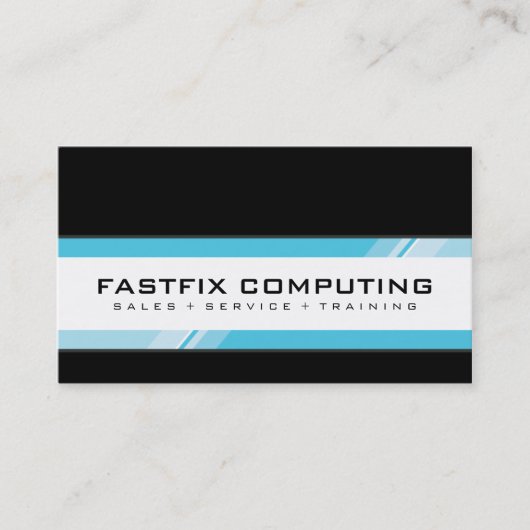 CARTE D'ENTREPRISE technologie moderne (Devant)