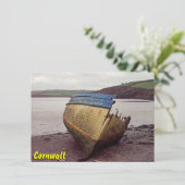 Carte d'épave de bateau Cornwall (Debout devant)