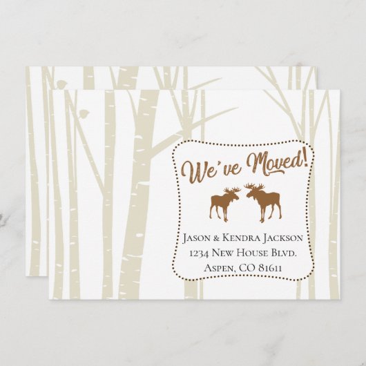 Carte déplacée (Devant / Derrière)