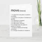 Carte déplacer défini (Devant)