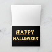 Carte déplaisant HallOWeeN (Intérieur)