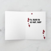 Carte déplaisante de Saint-Valentin de rôdeur (Intérieur)