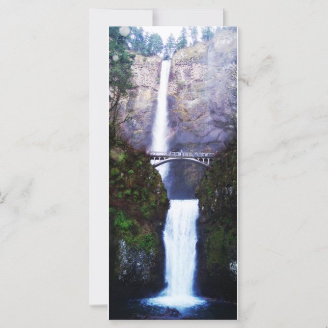Carte Dépliant de Multnomah Falls (Devant)