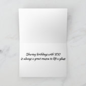 CARTE **DÉPOSER UN VERRE ET DES COULEURS** À L'ANNIVERSA (Intérieur)