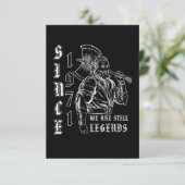 Carte Depuis 1971 Vikings Légendes 50e anniversaire (Debout devant)