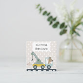 Carte d'équipement Quirky Personnalisée Garçons (Debout devant)